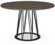 Amisco Customizable Calypso Round Dining Table with 39" Thermo Fused Laminate Top -0