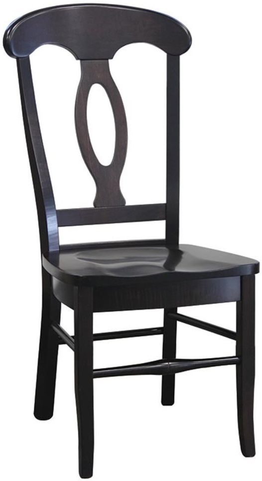 Urban Collections by Yutzy Woodworking Napoleon Black Office Side Chair-0