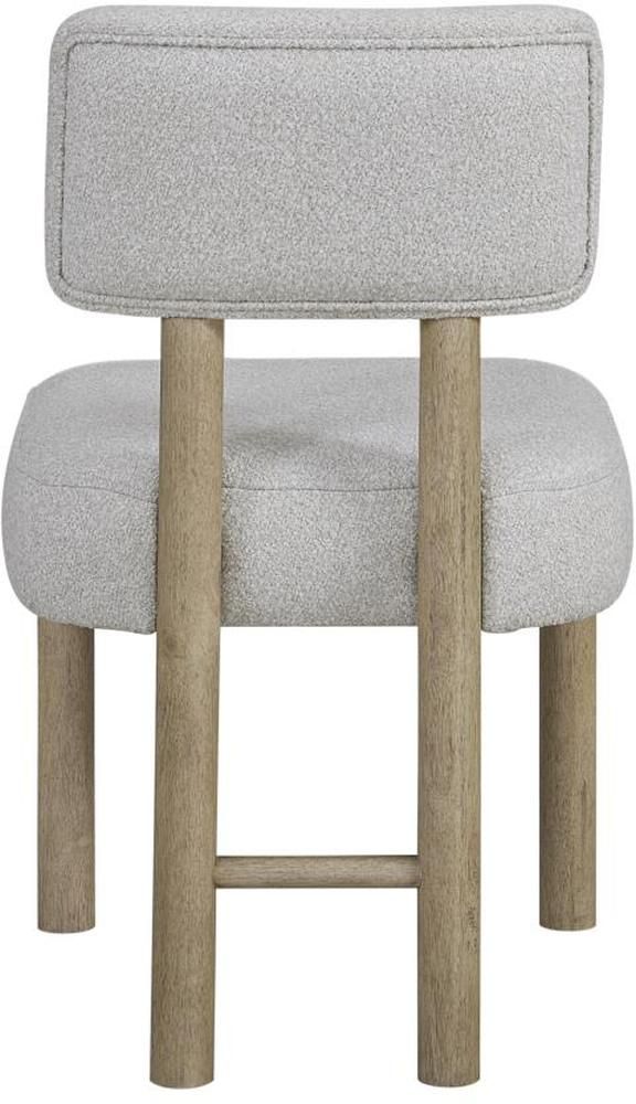 Bernards Pagosa Rio Smoke Upholstered Dining Side Chair-3