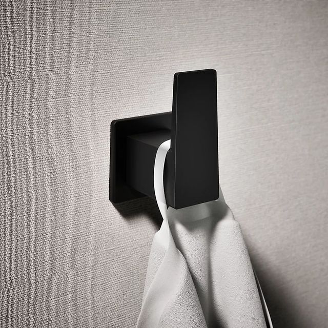 KOHLER® Honesty® Matte Black Robe Hook-1