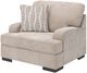 Benchcraft® High Profile Taupe Chair and a Half-2