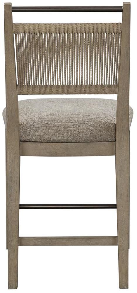 Bernards Tapestry Texas Camel Upholstered Counter Stool-3