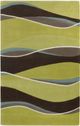 KAS Rugs Eternity Lime/Mocha Landscapes 5'x8' Rug-0