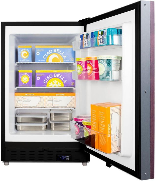 Summit® 20" 2.7 Cu. Ft. Panel Ready ADA Compliant Built Undercounter Freezer-2