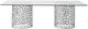 Universal Explore Home™ Oasis Coastal Living Home Glass Top Rectangular Dining Table with Antique Nickel Base-3