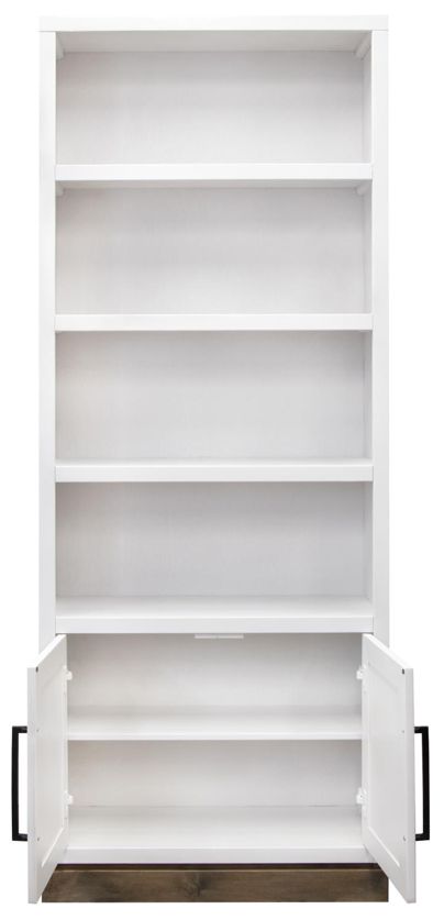 Legends Home Nora Barnwood/Jasmine White Display Case-4