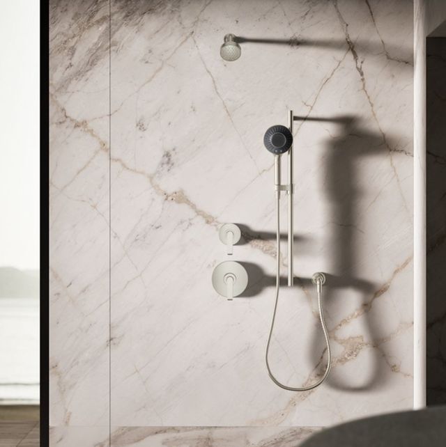 KOHLER® SpaViva™ Vibrant Brushed Nickel 1.75 GPM 2-Function Handshower with All-In-One Cleansing Device-2