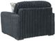 Signature Design by Ashley® Midnight-Madness Gunmetal Chair and a Half-3