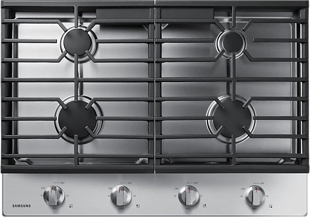 Samsung 30" Stainless Steel Gas Cooktop-0