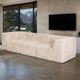 Furniture of America® Nappi Sand Sofa-2