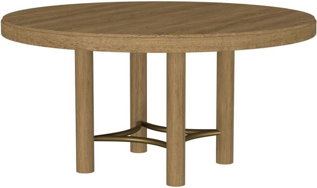 Coaster® Arini Sand Wash Round 60" Dining Table-1