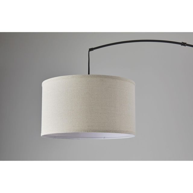 Adesso® Rockwell Black Arc Lamp-2