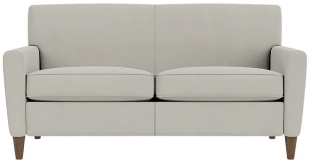 Flexsteel® Customizable Digby Leather Two Cushion Sofa-3