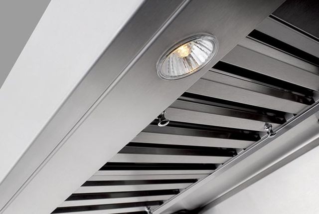 Zephyr Essentials Power Tempest I 42" Stainless Steel Under Cabinet Canopy Hood-2