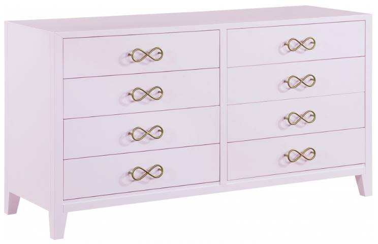 Meridian Furniture Bowtie Dresser Meridian Furniture Bowtie Dresser