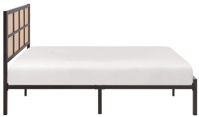 Homelegance® Sanibel Beige/Dark Bronze Full Platform Bed-3