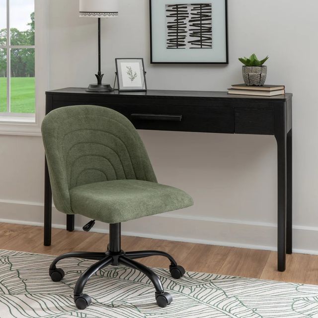 Linon Stormy Green Office Chair-1