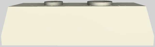 Vent-A-Hood® 48" Biscuit Wall Mounted Liner Insert-3