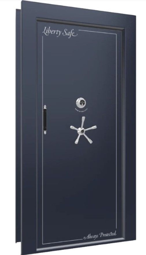 Liberty Safe Beast Blue Gloss In-Swing Right Hinge Mechanical Vault Door-0