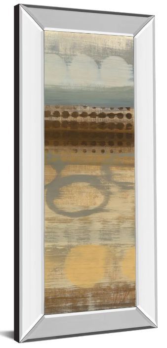 Classy Art Movement Panel lI by Jeni Lee Mirror Framed Wall Art-1