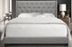 Leggett & Platt® Brady Smoke Gray King Bed-2