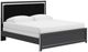 Signature Design by Ashley® Birmonton Black King Upholstered Panel Bed-0