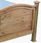 Million Dollar Rustic Budget Brown Twin Panel Bed-2