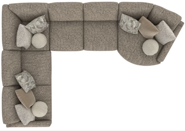 Jackson Furniture Turner 5-Piece Mushroom Modular Sectional-3