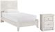 Signature Design by Ashley® Paxberry 2-Piece Whitewash Twin Panel Bed Set-0