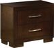 Coaster® Jessica 5-Piece Cappuccino Eastern King Panel Bedroom Set with Nightstand Panels-4