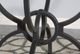 Coaster® Aviano 48" Clear/Gunmetal Round Dining Table-4