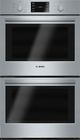 Bosch 500 Series 30" Stainless Steel Double Electric Wall Oven-0