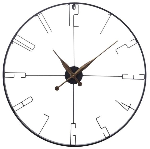 Stylecraft Black Wall Clock-1