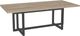 Amisco Customizable Ezra 84" Rectangular Extendable Table with 1.5" Solid Birch Top and 2 Leaves-0