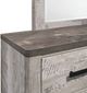 Elements International Millers Cove Gray Dresser and Mirror-4