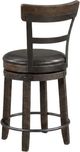 Sunny Designs™ Homestead Tobacco Leaf 30" Swivel Barstool-3