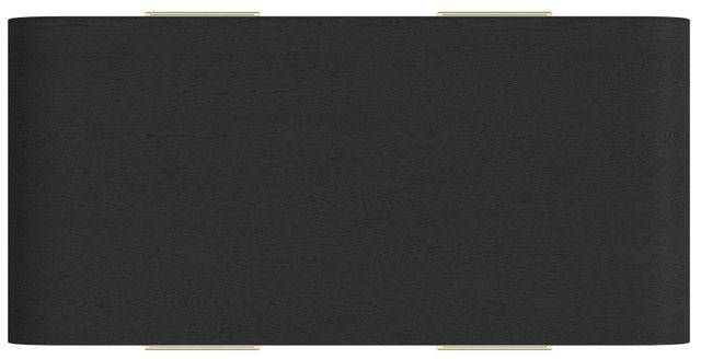 Elements International Ridgemont Black Coffee Table-4
