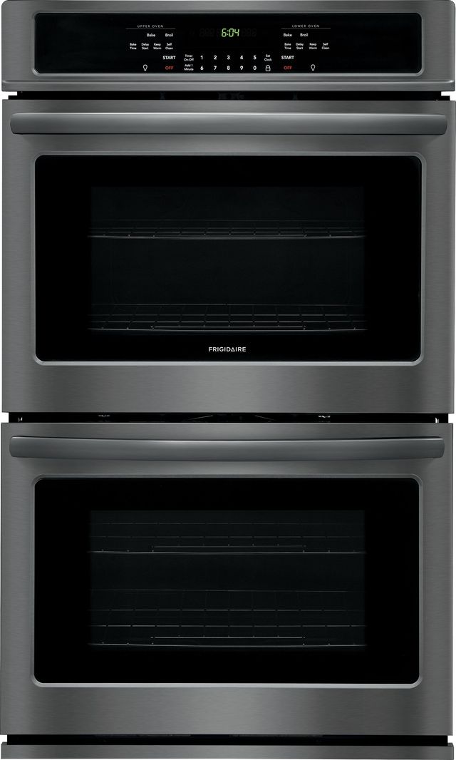 Frigidaire® 30" Black Stainless Steel Electric Built In Double Oven-0
