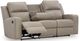 Signature Design by Ashley® Lavenhorne Pebble Reclining Sofa with Drop Down Table-2