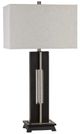 Cal® Lighting & Accessories Glenview Black/Expresso Table Lamp-0