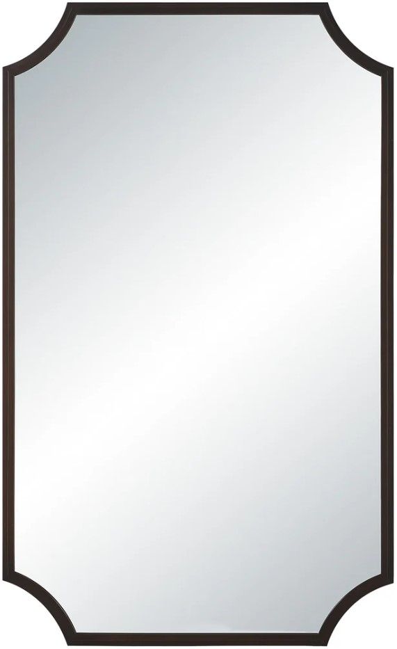 Renwil® Torre Dark Antique Bronze Accent Mirror-0