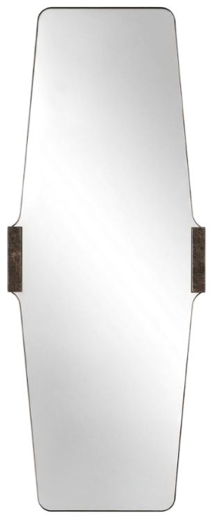 Uttermost® Orson Golden Bronze Mid-Century Tall Mirror-0
