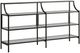 Sauder® Harvey Park® Glass-Top Console Table in Black Finish-0