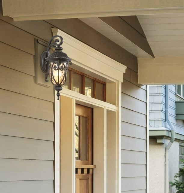 YHD Viviana Gold/Oil Rubbed 11'' Fluorescent Exterior Lighting-1