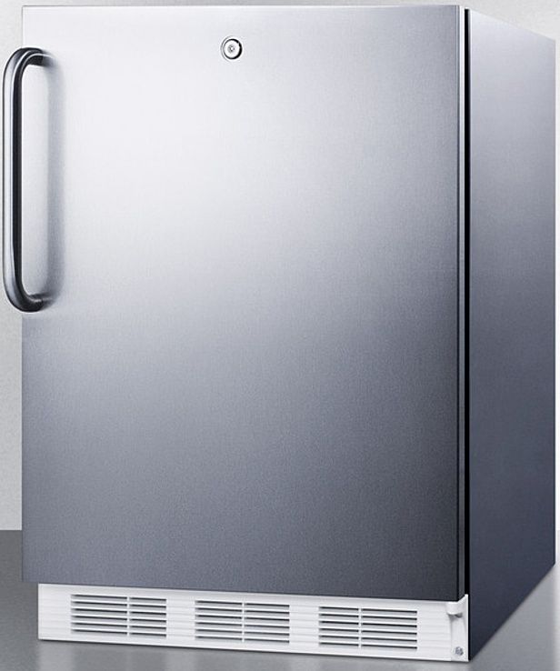 Accucold® by Summit® 5.5 Cu. Ft. Stainless Steel Under the Counter Refrigerator-1