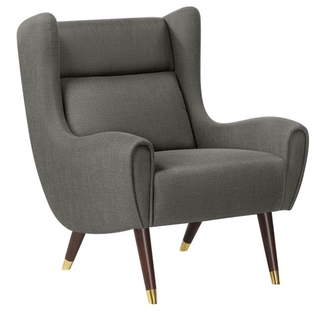 Homelegance® Greta Dark Gray Accent Chair-2