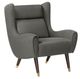 Homelegance® Greta Dark Gray Accent Chair-2