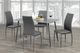 Titus Furniture Gray 5 Piece Dining Set-0