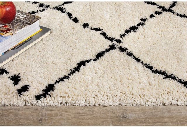 Kalora Interiors Maroq White 3'11" x 5'7" Rug-4