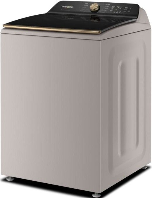 Whirlpool® 5.3 Cu. Ft. Fresh Linen Smart Impeller Top Load Washer with Delicates Basket-2